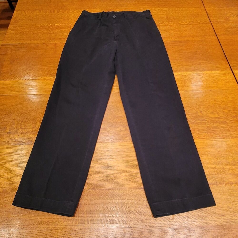 Polo Ralph Lauren Mens Prospect Pant Black 100% Cotton Chino Trousers 34x32